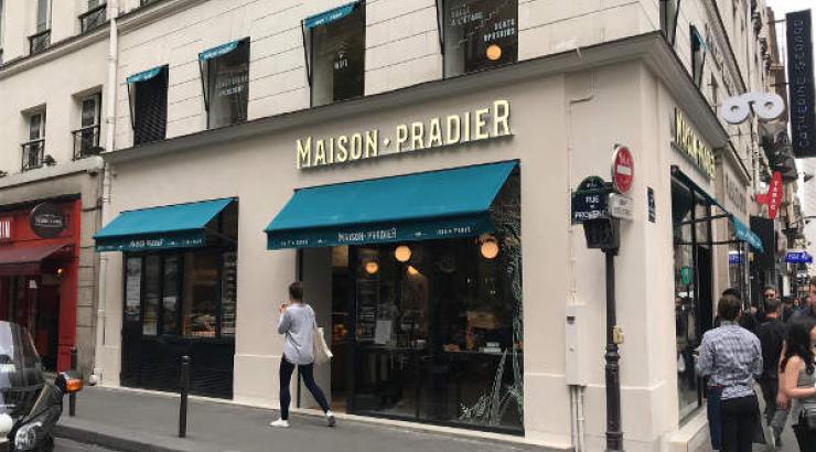 Maison Pradier David Lascar Marie-Pierre Soury La Croissanterie nouveau concept de restauration Paris