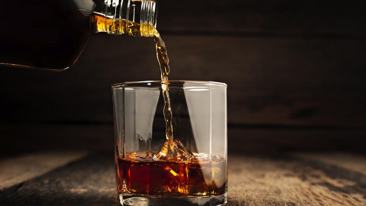 La catégorie whisky-bourbon totalise 13 % du marché américain des spiritueux.