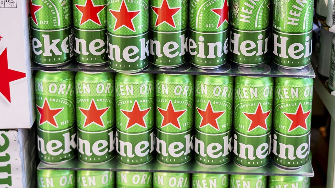 Le brasseur néerlandais Heineken a vendu moins de bières au premier trimestre, mais a réalisé un chiffre d'affaires en hausse. (L'abus d'alcool est dangereux pour la santé, à consommer avec modération).