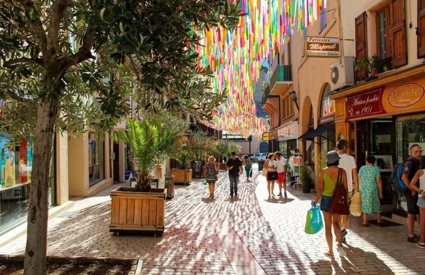 fréquentation des commerces en France