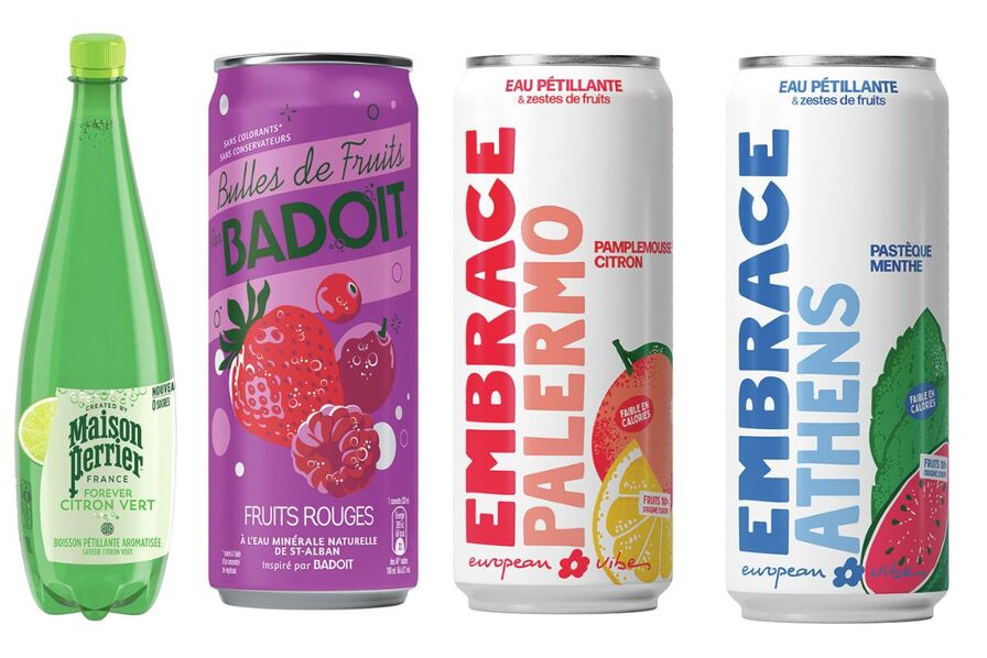 Marché des boissons : en vogue, les eaux aromatisées misent aussi sur des parfums originaux 